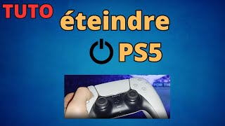 Comment éteindre une PS5 tuto  Comment éteindre sa ps5 facilement avec sa manette [upl. by Layap]