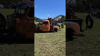 Lauson Powered BarnRod driving in the Glacier Ridge Parade barnrod ratrod [upl. by Aros743]