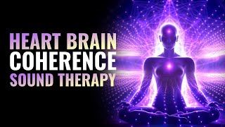 Heart Brain Coherence Sound Therapy  01hz Binaural Beats  Synchronization of Heart and Brain [upl. by Niemad997]