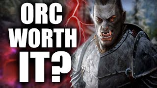 Skyrim Being an Orc WORTH IT  Elder Scrolls Lore [upl. by Eenhat179]