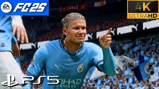 FC 25 Gameplay modo carreira treinador Mancister city x Juvetus Ps5 4k [upl. by Laroc]