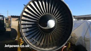 Jetpowercouk  General Electric CF650 Turbo Fan Engine Windmilling [upl. by Garvin]