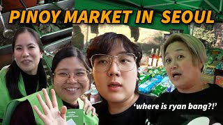 Visiting FILIPINO MARKET in KOREA  JinHo Bae [upl. by Suillenroc574]