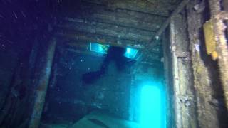 Diving the HMAS Canberra Wreck with GoPro Hero Black 3 [upl. by Ahseyd]