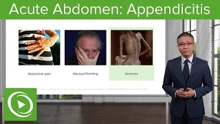 Acute Abdomen Appendicitis – General Surgery  Lecturio [upl. by Declan]