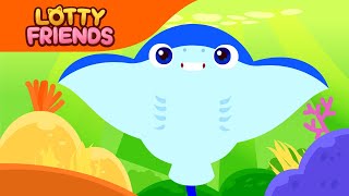 Hooray Stingray🐟  Sing Along  Kids Songs  Marine Life [upl. by Schatz]