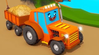 Tractor TOM und Freunde Neue Folgen Wie Autos zur Reparatur gingen Bauen für Kinder [upl. by Anawahs]