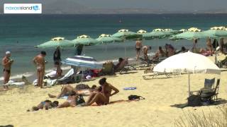 Plaka beach at Naxos island Greece [upl. by Nations315]