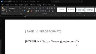 Microsoft Word  Showing Field Codes Instead of Links and Page Numbers  Fix [upl. by Iahk]