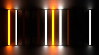 Orange and White Neon Color Wall Background VJ Loop in 4K [upl. by Slaughter]