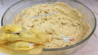 Cómo Hacer Masa de Tamales con Maseca [upl. by Moser]