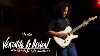 Versatile By Design EP 01  Acoustasonic Player Telecaster  Fender [upl. by Giarla]