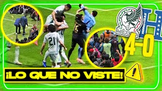 ⚠️ Pleito Afición vs hondureños y Reacción de jugadores a la goleada en el México vs Honduras [upl. by Tompkins86]