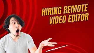 Remote Video Editor job at Ahrefs Pte Ltd  Open to people anywhere in the world [upl. by Victory]