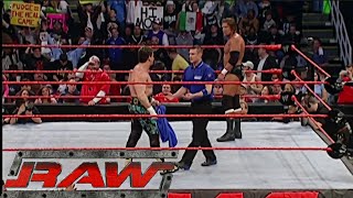 Triple H vs Eddie Guerrero WWE Championship Match RAW Mar 222004 [upl. by Ellednek]