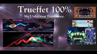 Trueffet 100  Extreme Demon  Geometry Dash [upl. by Pang]