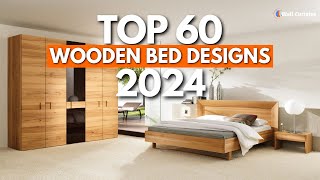 Top 60 Wooden Bed Design Ideas For 2024  Latest Bed Design Trends 2024 [upl. by Arayc181]