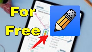 How To Get Notability For Free In 2023 [upl. by Giacamo]