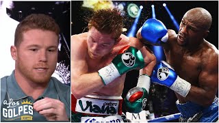 ¡CONFESIÓN Canelo Álvarez si le ganaba Floyd Mayweather Jr Me iba a volver loco  A Los Golpes [upl. by Corell]