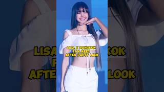 LISAxBangkok FanMeet AFTER PARTY Look lisa blackpink fanmeeting [upl. by Ambros]