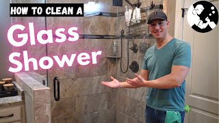 How to Clean Glass Shower Doors and Remove Hard Water Stains [upl. by Daniel]