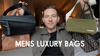 LUXURY BAG REVIEW Loewe Bottega Veneta Goyard amp Jacquemus  NYC Vlog [upl. by Brocky]