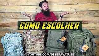 Qual a melhor mochila Tática Como escolher mochila [upl. by Udela817]