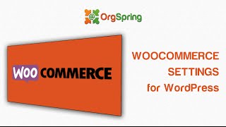 WooCommerce Settings for Nonprofit Websites and General ECommerce [upl. by Deeyn]