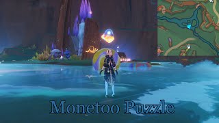 How to solve 3 seeliemonetoo puzzle near masters of the Night Wind Genshin impact natlan genshin [upl. by Eked275]