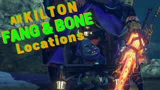 All 7 Kilton Fang and Bone Shop Locations Zelda BOTW [upl. by Bathsheeb176]