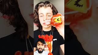 Very spicy💯🔥🥵🥵eating food challenge but no reaction 💯😱😱 spicy food trending eating viralvideo [upl. by Akirderf]