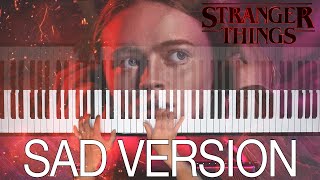 Running Up That Hill but Extremely SAD Stranger Things Piano Cover [upl. by Josephson]