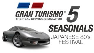 GT5 Seasonals  Japanese 80s Festival [upl. by Sydelle]