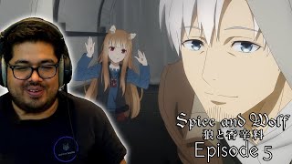 Wolf Incarnate and Obedient Lamb Psychologist Reacts to Spice and Wolf Episode 5 [upl. by Tekcirc882]