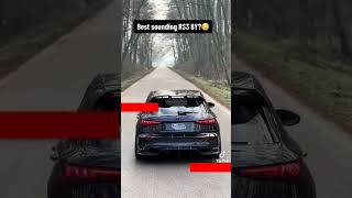 Audi rs3 sound tiktok viralvideo [upl. by Alyakcm11]