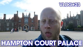 Hampton Court Palace  Vlog23  Marek Larwood [upl. by Adelina]