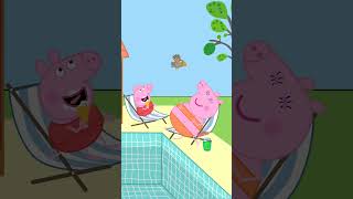 Peppa Ice Cream funny animation peppapig cartoon xuhuong funny humour doublage [upl. by Freeland883]