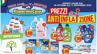 VOLANTINO RISPARMIOCASA Dal 28 ottobre al 11 novembre 2023 anteprima [upl. by Johny39]