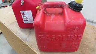 Fix a New Gas Can in 5 Minutes  Adding a Vent [upl. by Sculley]