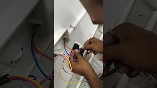 Socket Connection electrical tablefanconnection pipeconnector electrician fanconnection facts [upl. by Onaivatco]