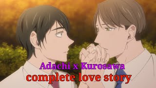 Adachi and Kurosawas love story  Cherry Magic  Bl anime [upl. by Fahy175]