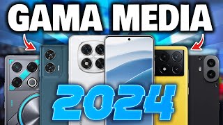 🏆 Los 10 MEJORES CELULARES GAMA MEDIA para COMPRAR en 2024 ¡PARA TODOS LOS BOLSILLOS ✅ [upl. by Truda668]