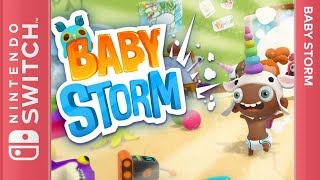 Baby Storm  Nintendo Switch Longplay Part 1 [upl. by Eerrehs]