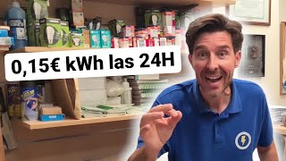 AHORA la MEJOR TARIFA de LUZ a 015€ kWh las 24H sin PERMANENCIA y con BUEN PRECIO DE POTENCIA [upl. by Daley518]