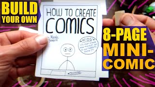 comicsworkshop Build Your Own 8Page MiniComic [upl. by Ally708]