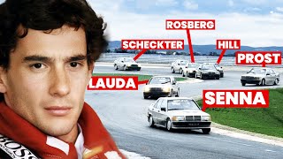 When F1 Drivers Raced the SAME CARS And SENNA Won [upl. by Alisha522]