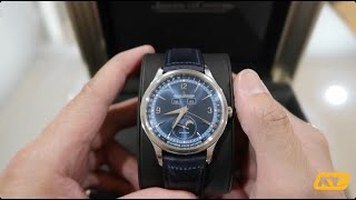 Jaeger LeCoultre Master Control Calendar Blue Dial  limited to 800 pieces unboxing and review video [upl. by Curren605]