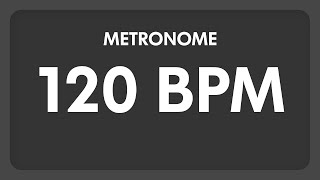 120 BPM  Metronome [upl. by Nissensohn]