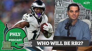 Will Will Shipley or Kenny Gainwell be RB2 for the Philadelphia Eagles [upl. by Luthanen]