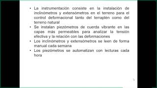 📈 ¿Qué instrumentación geotécnica se utiliza para la monitorización de un talud deslizado [upl. by Wyck975]